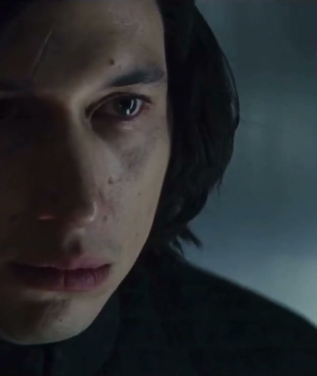 Kylo Ren during a Force bond connection