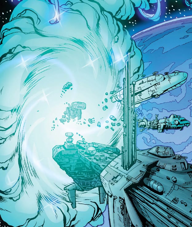 A Force storm swallows a fleet